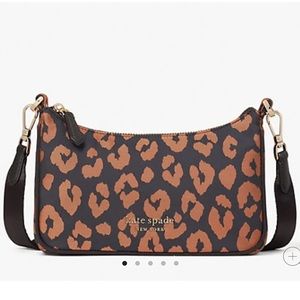 🌺NWOT! Kate Spade the little better sam leopard small crossbody